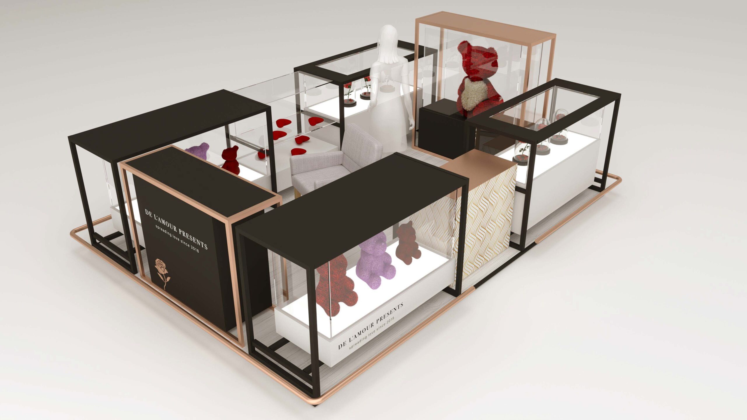Shop-in-shop portfolio