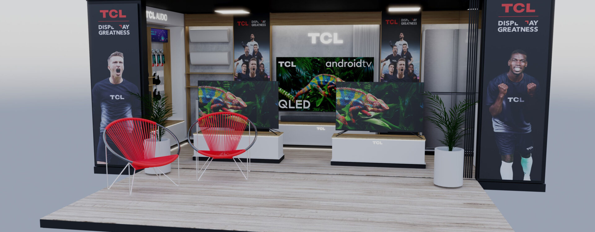 Stoisko mobilne TCL
