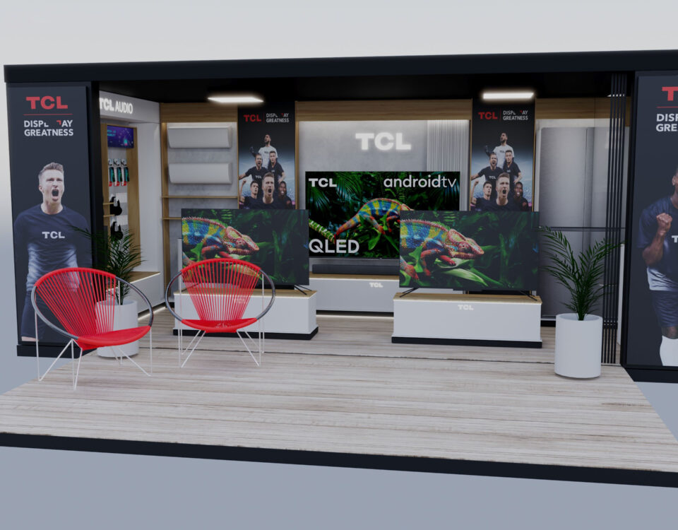 Stoisko mobilne TCL