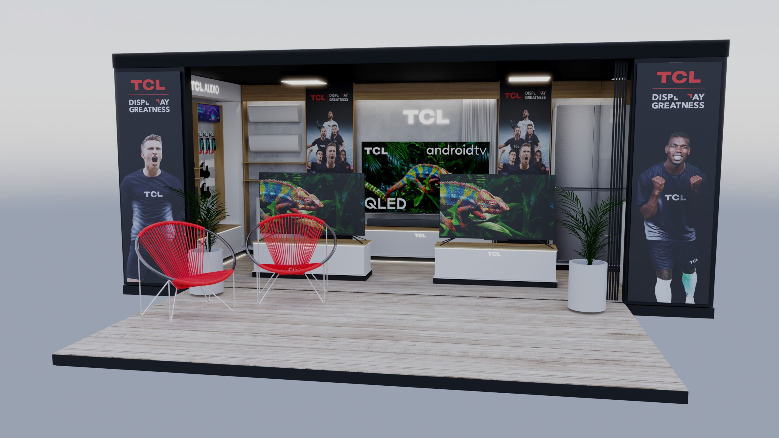 Stoisko mobilne TCL